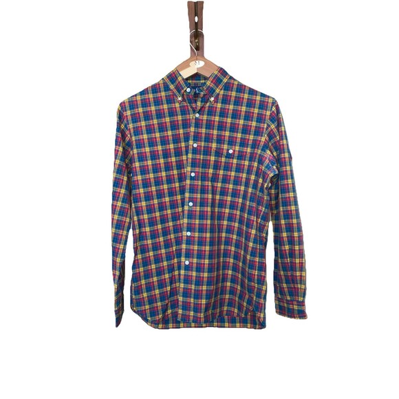 Ralph Lauren Multicolor Plaid Casual Button Down Shirt - Picture 2 of 4